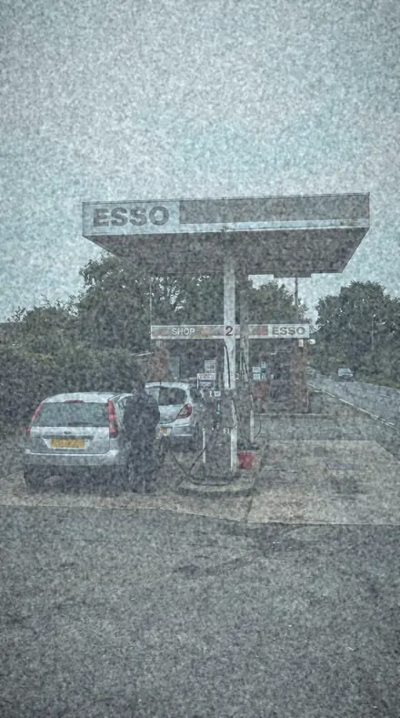 Album Page applied to Old stock, the forecourt gone green