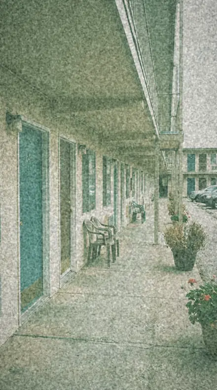 Stock Lot applied to A faded print, one light on